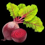 Beetroot with leaves